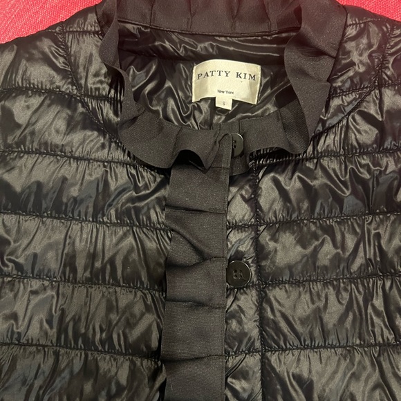 Black Patty Kim gros grain jacket - Picture 11 of 12
